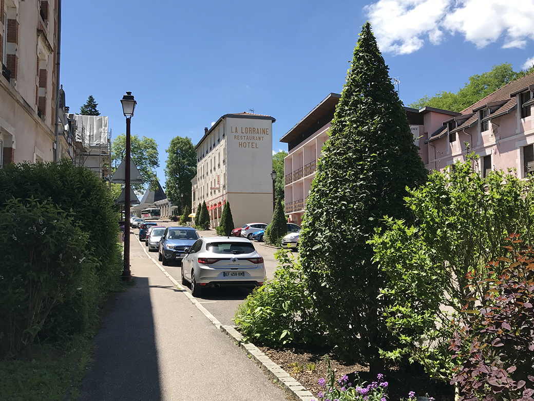 Avenue du Roi Stanilas, Contrexéville 
